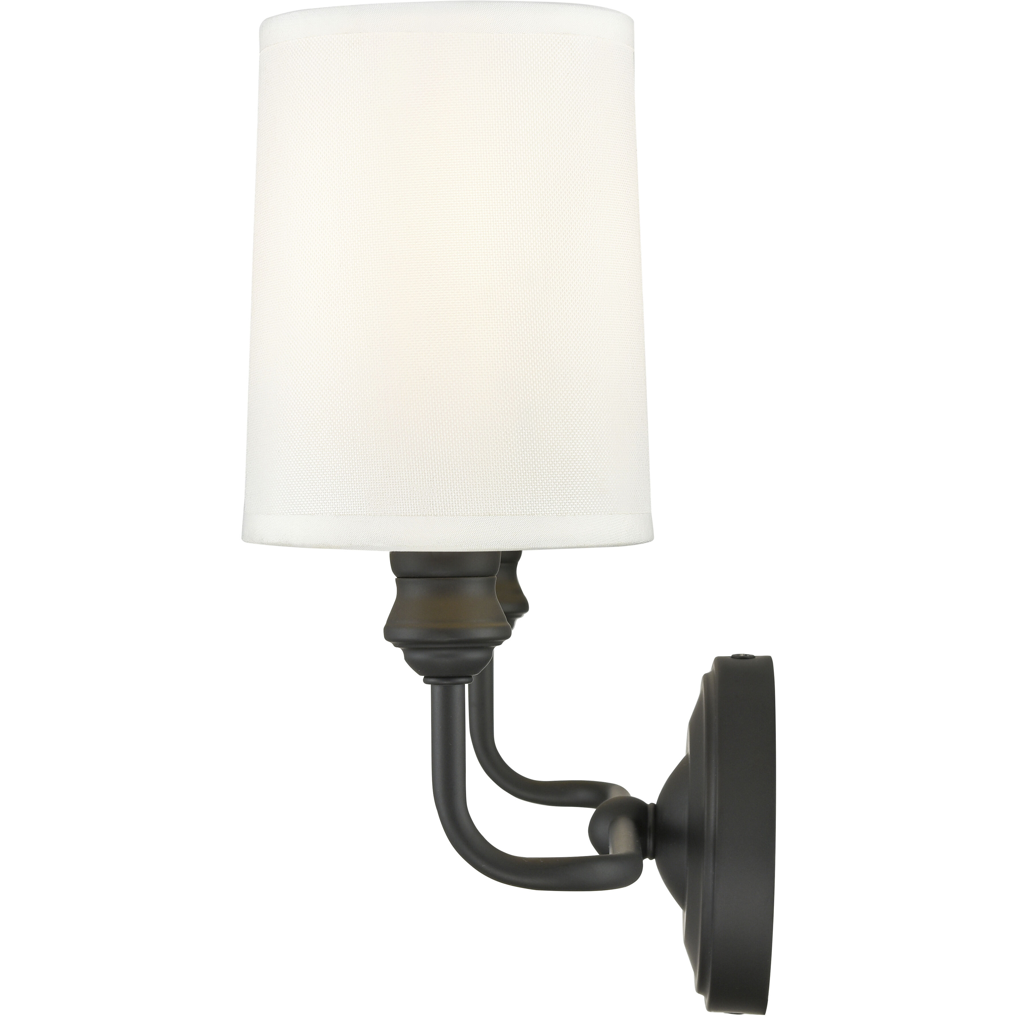 Leena 2 Light 15.25 inch Matte Black Bathroom Vanity Light Wall Light